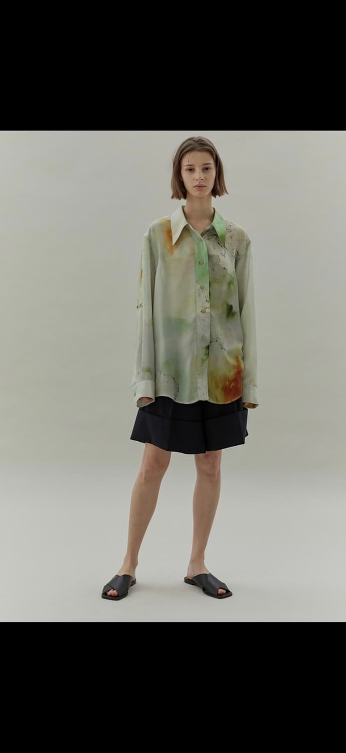 로우클래식 실크 셔츠 s 상품이미지1