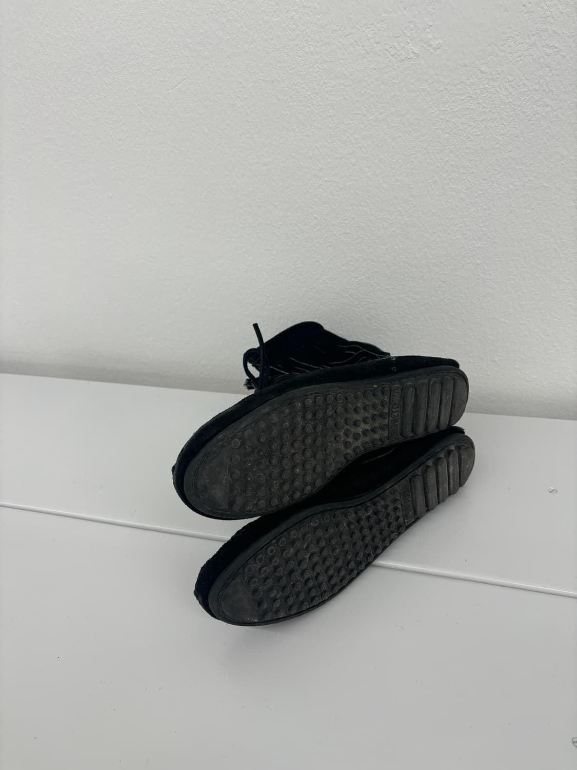 Minnetonka 프린지 부츠 스웨이드 상품이미지9