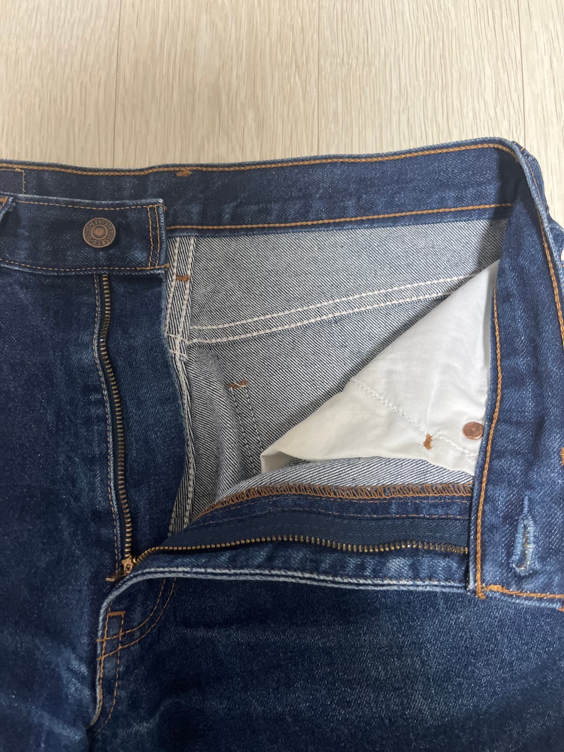 90‘s 리바이스 220 오렌지택 데님 상품이미지7