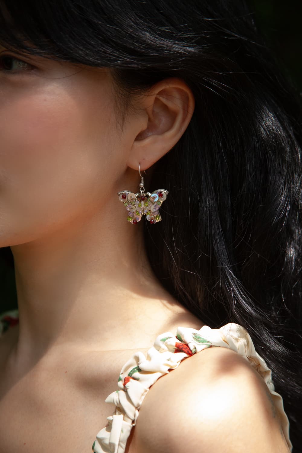 Dew Butterfly Earring 상품이미지2