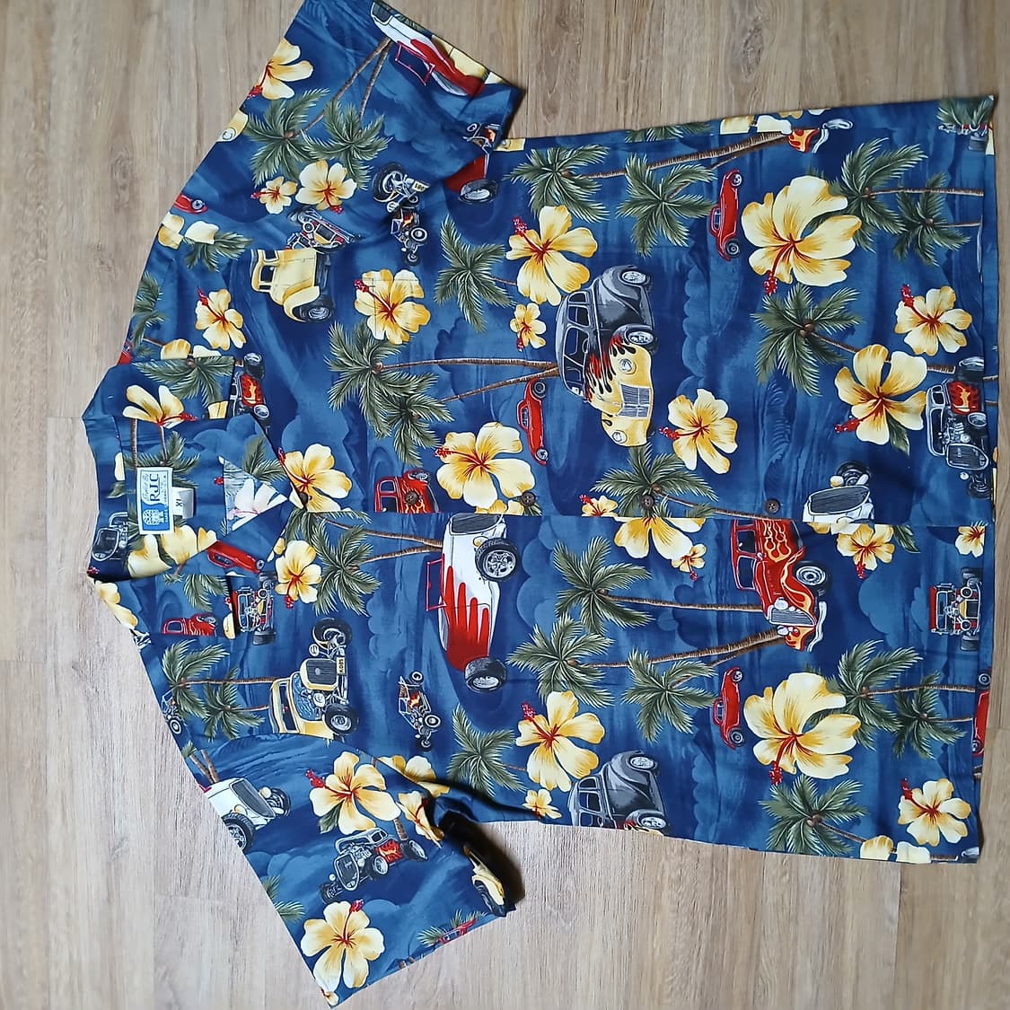 해외판 RJC 하와이안 빈티지 반팔 셔츠 남방 상품이미지4