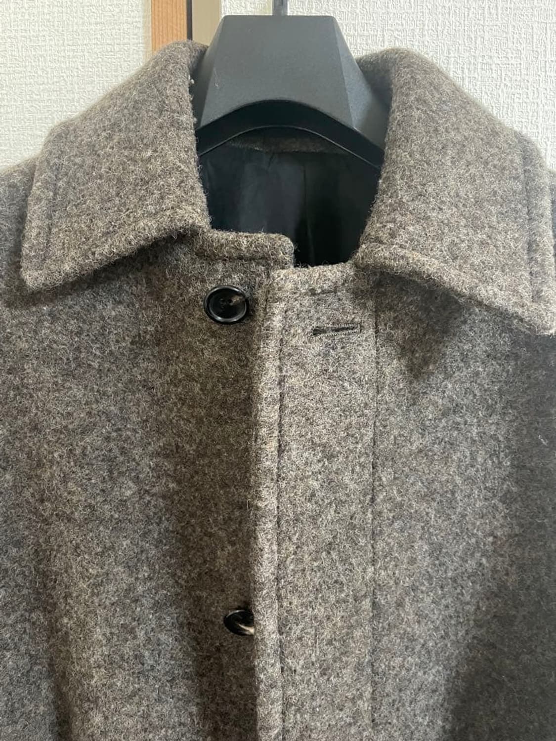 스티븐 알란 니트 플렉 하프 발마칸 코트 상품이미지5