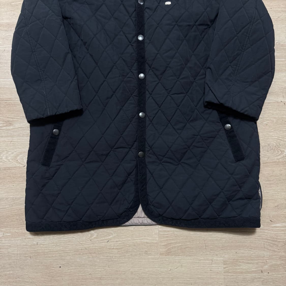 라코스테 코듀로이 퀼팅 점퍼 상품이미지3