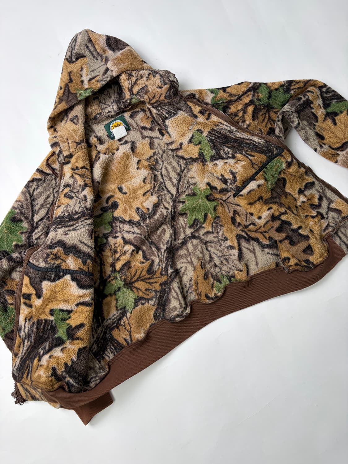 90s Realtree Fleece Zip Up Hoodie 상품이미지7