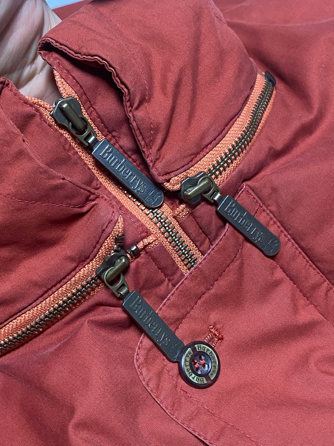 90s 버버리 사파리 야상 점퍼 상품이미지4