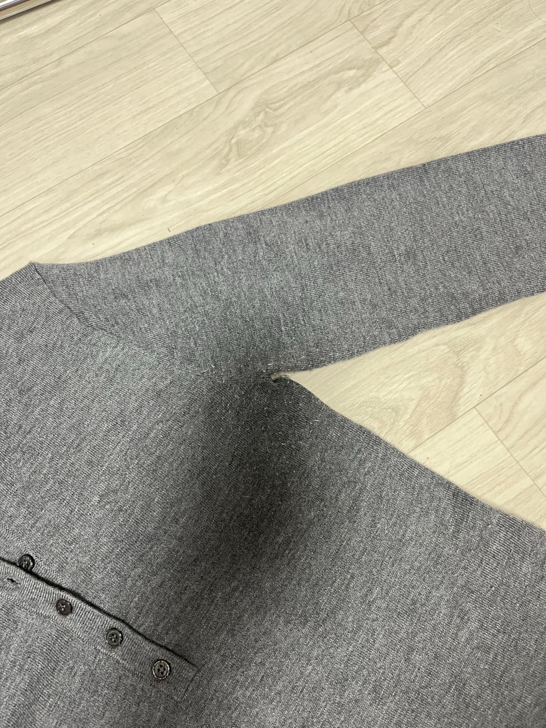 plzproject open hood knit 상품이미지6