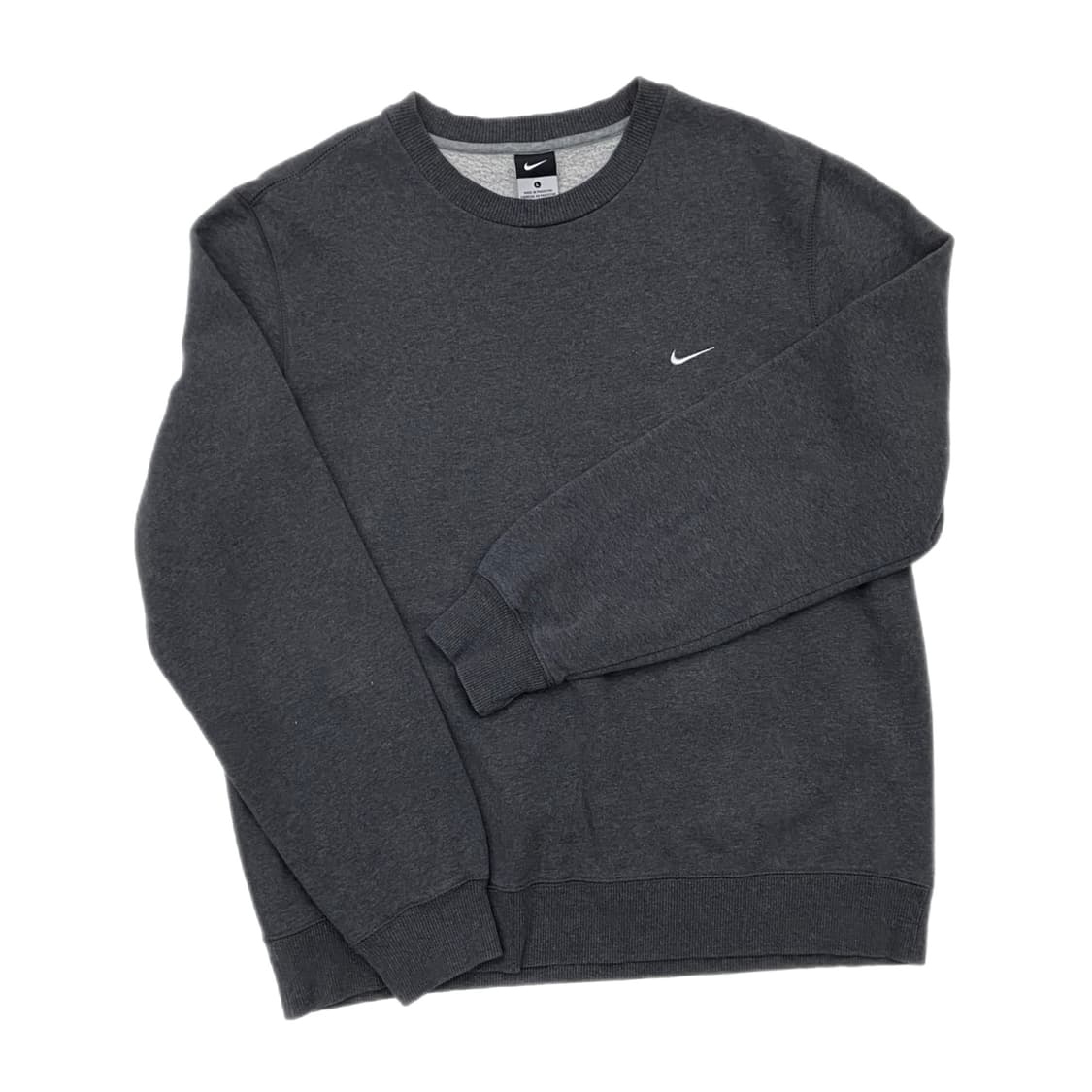 나이키 스우시 맨투맨 다크그레이 상품이미지1