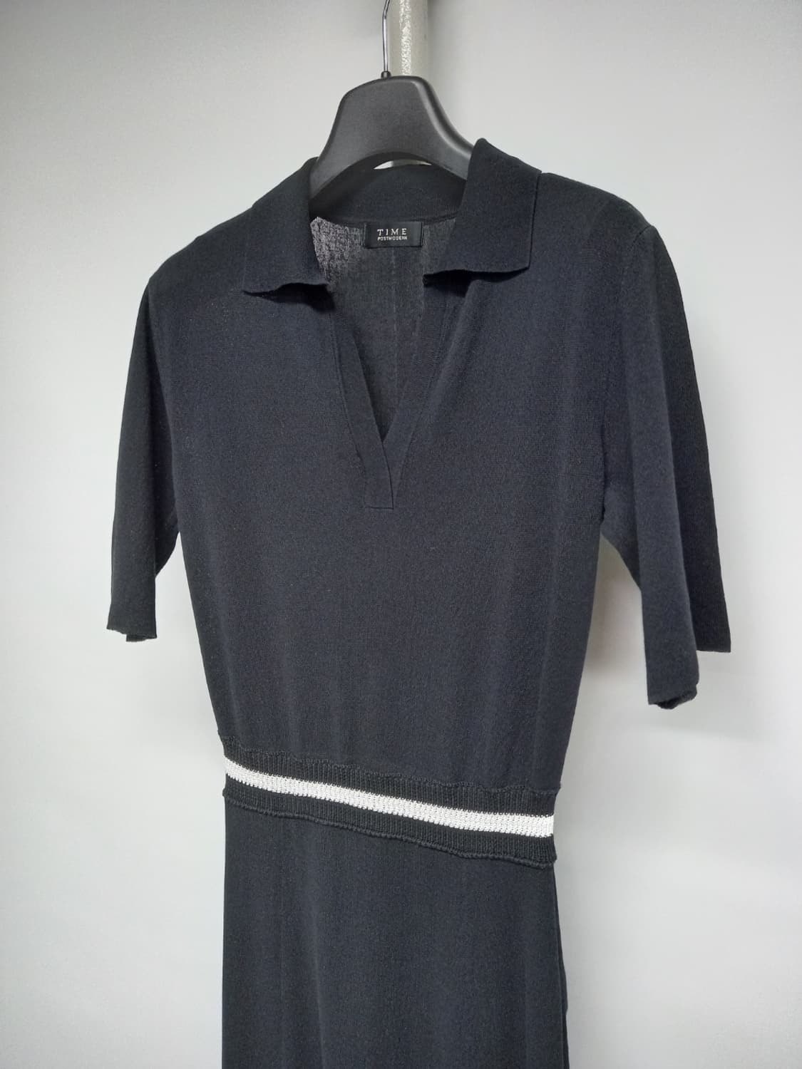 타임 춘하추 레이온 니트 맥시 롱 플레어 원피스 F 33-55 상품이미지4