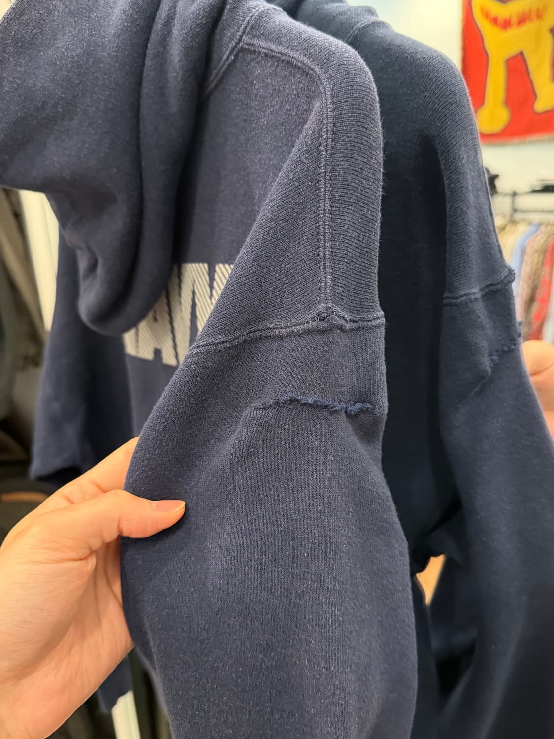 90s Soffee U.S.Navy 미해군 스웻 후드 (USA) 상품이미지8