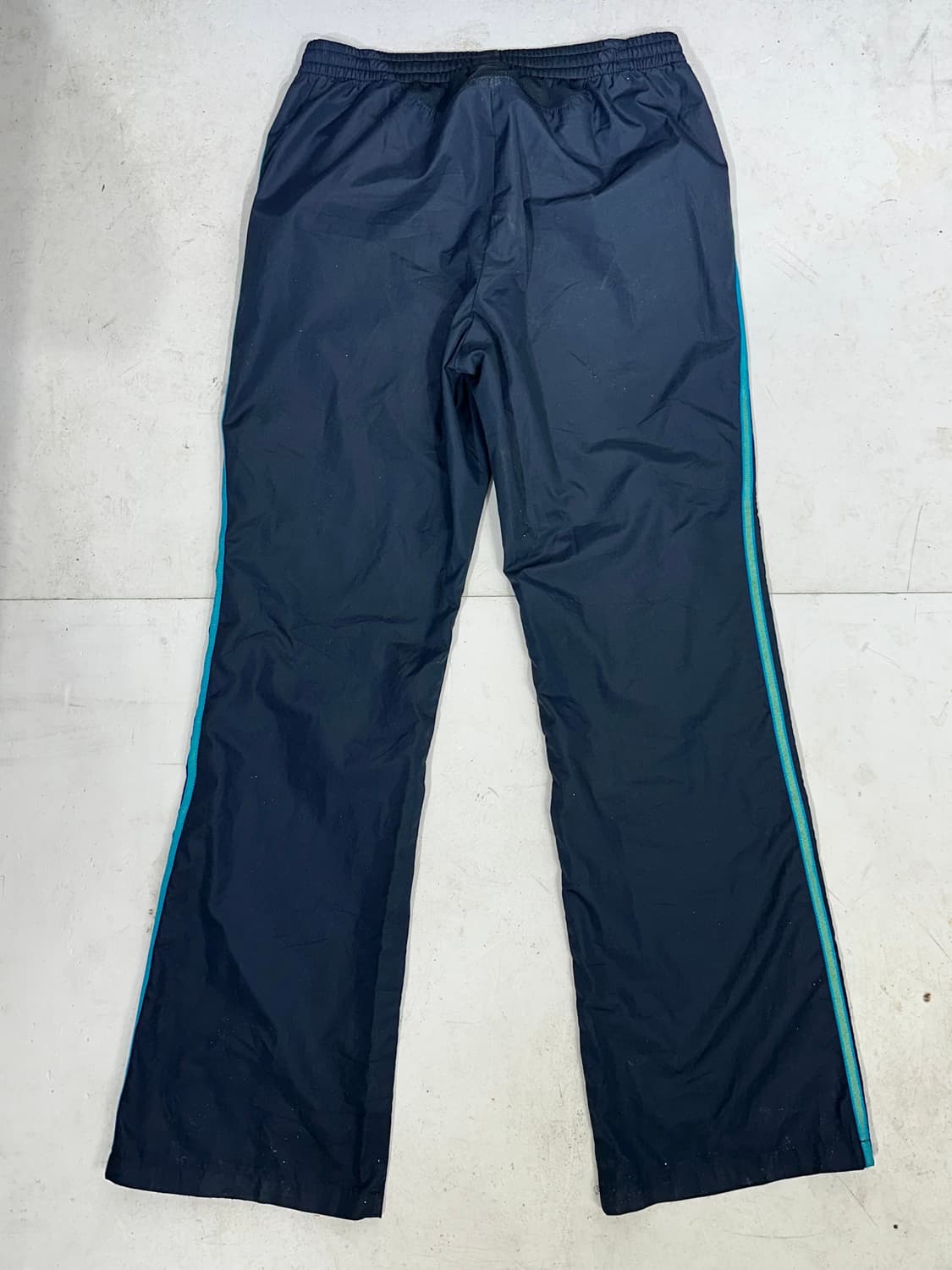 아디다스 네이비 와이드 삼선 추리닝 트레이닝 대대당 트랙 팬츠 L 상품이미지5