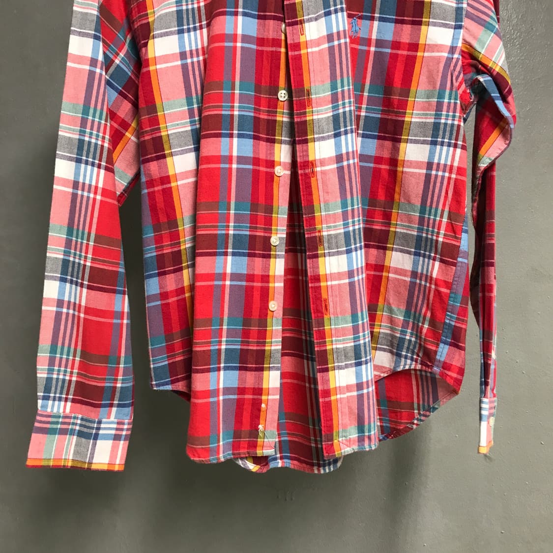 폴로 랄프로렌 체크 셔츠 M(W) 상품이미지3