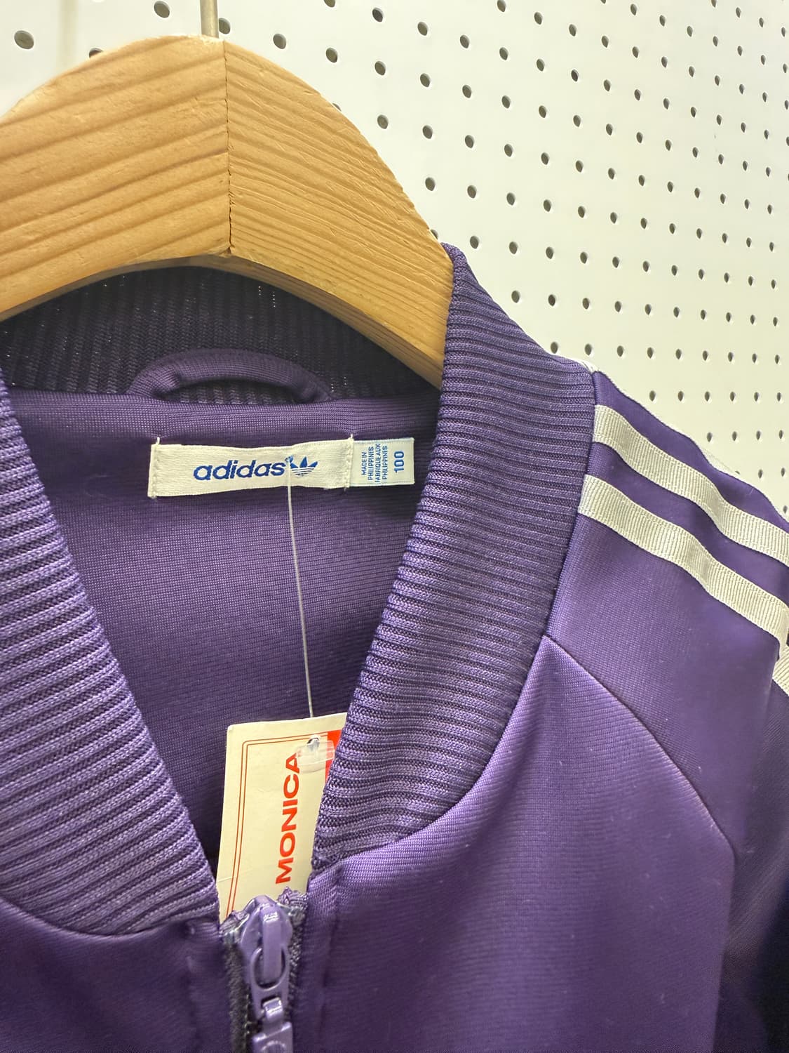 아디다스 슈퍼스타 퍼플 트랙탑 져지 U823 상품이미지5