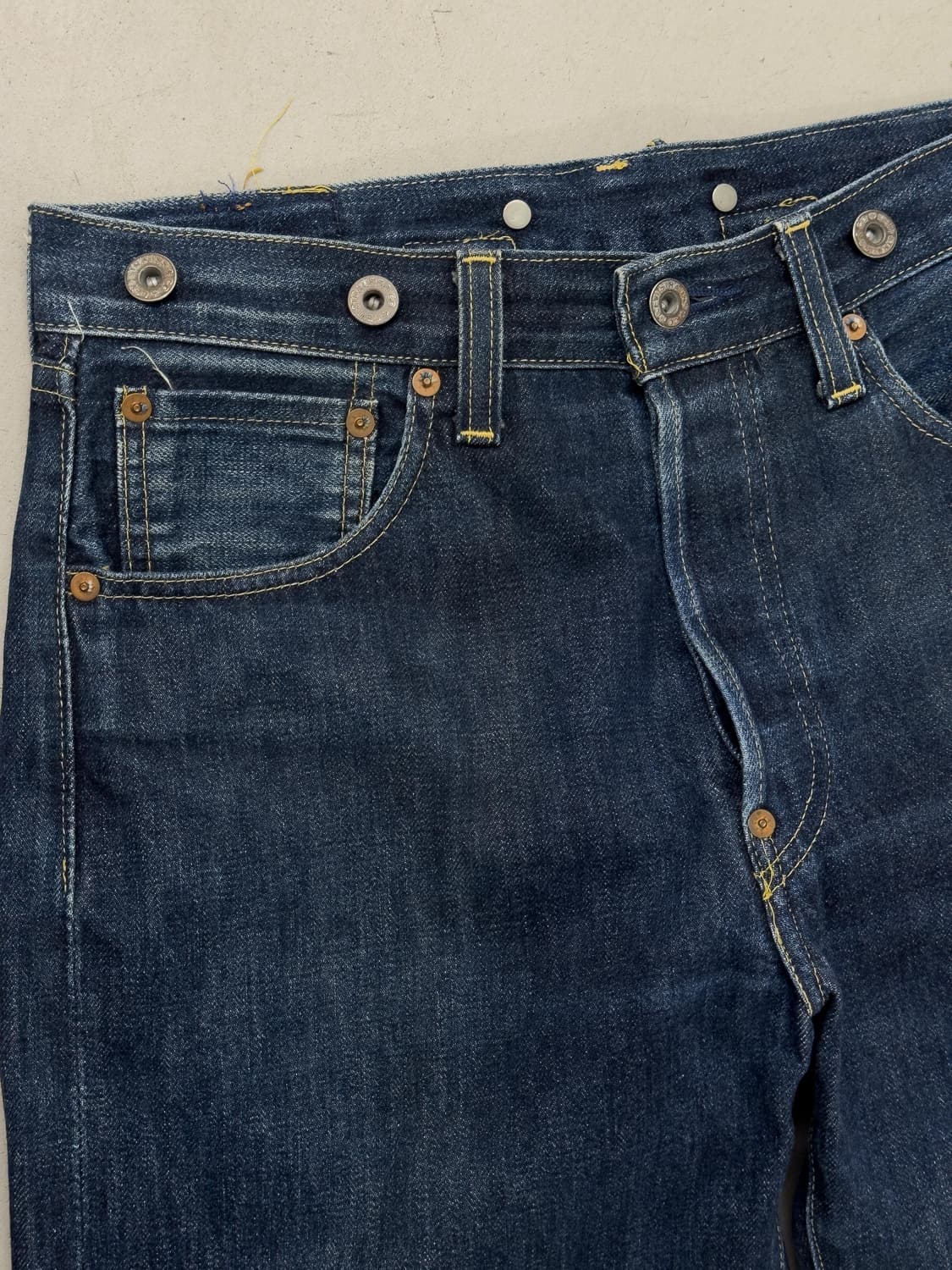 리바이스 빈티지 클로딩 702 셀비지 데님 상품이미지3