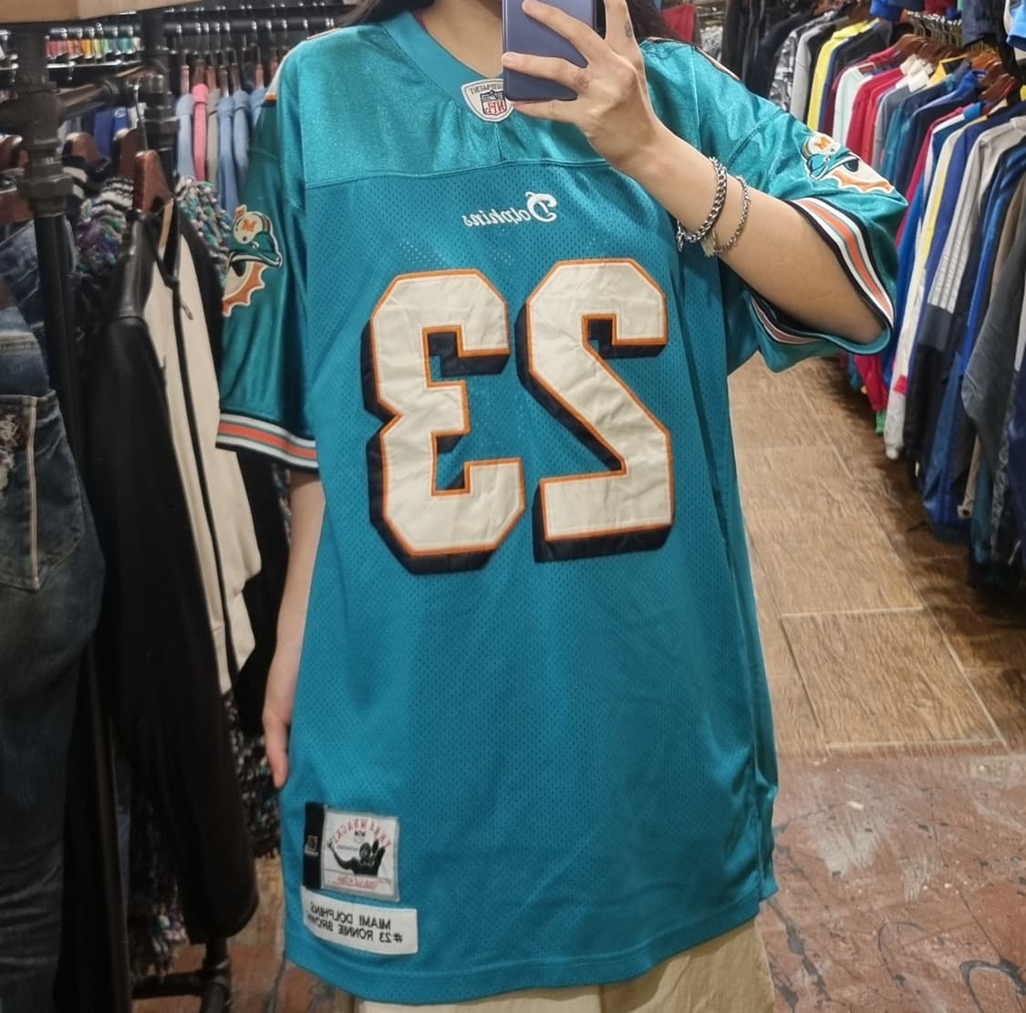 [Hi] NFL 풋볼 져지 반팔티 블루그린 상품이미지1