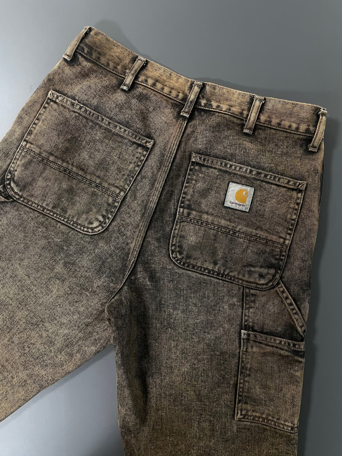 [30] 칼하트 WIP 싱클니 녹워싱 카펜터 데님팬츠 상품이미지5