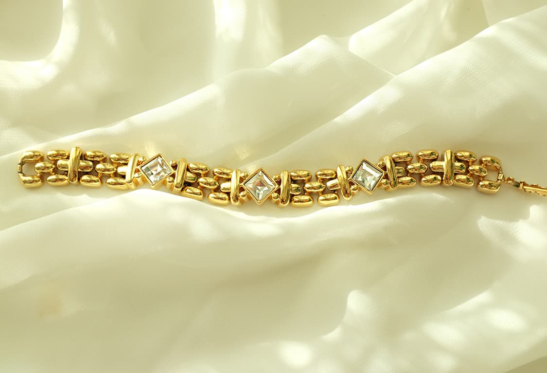 1980년대 스와로브스키 빈티지팔찌 빈티지악세사리 상품이미지2