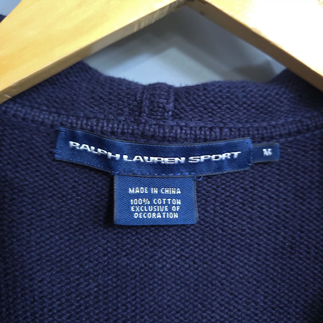 폴로 랄프로렌(polo ralph lauren) 니트 후드집업 M 상품이미지7