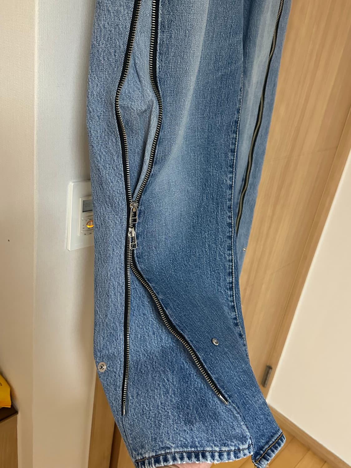 올드파크 Zip 배기진 M 사이즈 상품이미지7