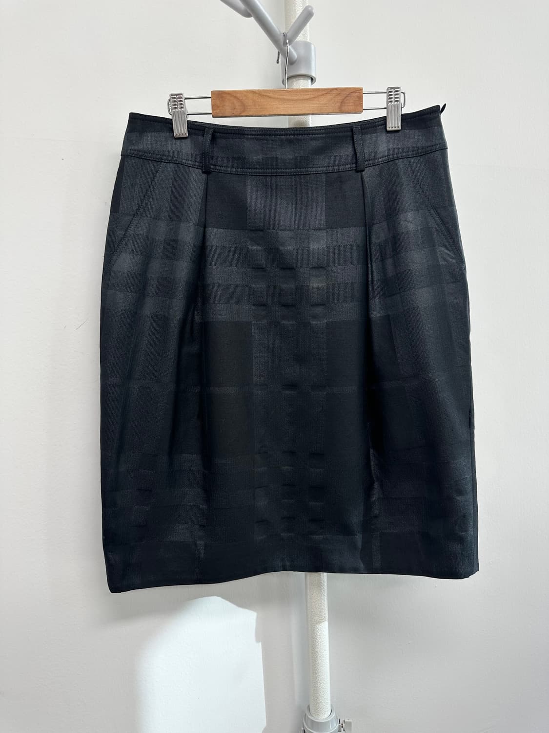 버버리 체크 스커트 상품이미지1