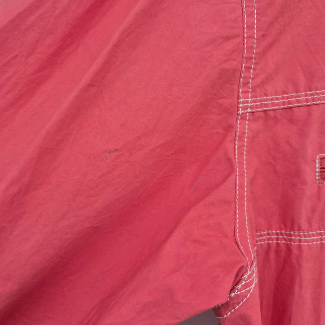 까스텔바작 레드 컬러 풀집업 자켓 남성 L 상품이미지5