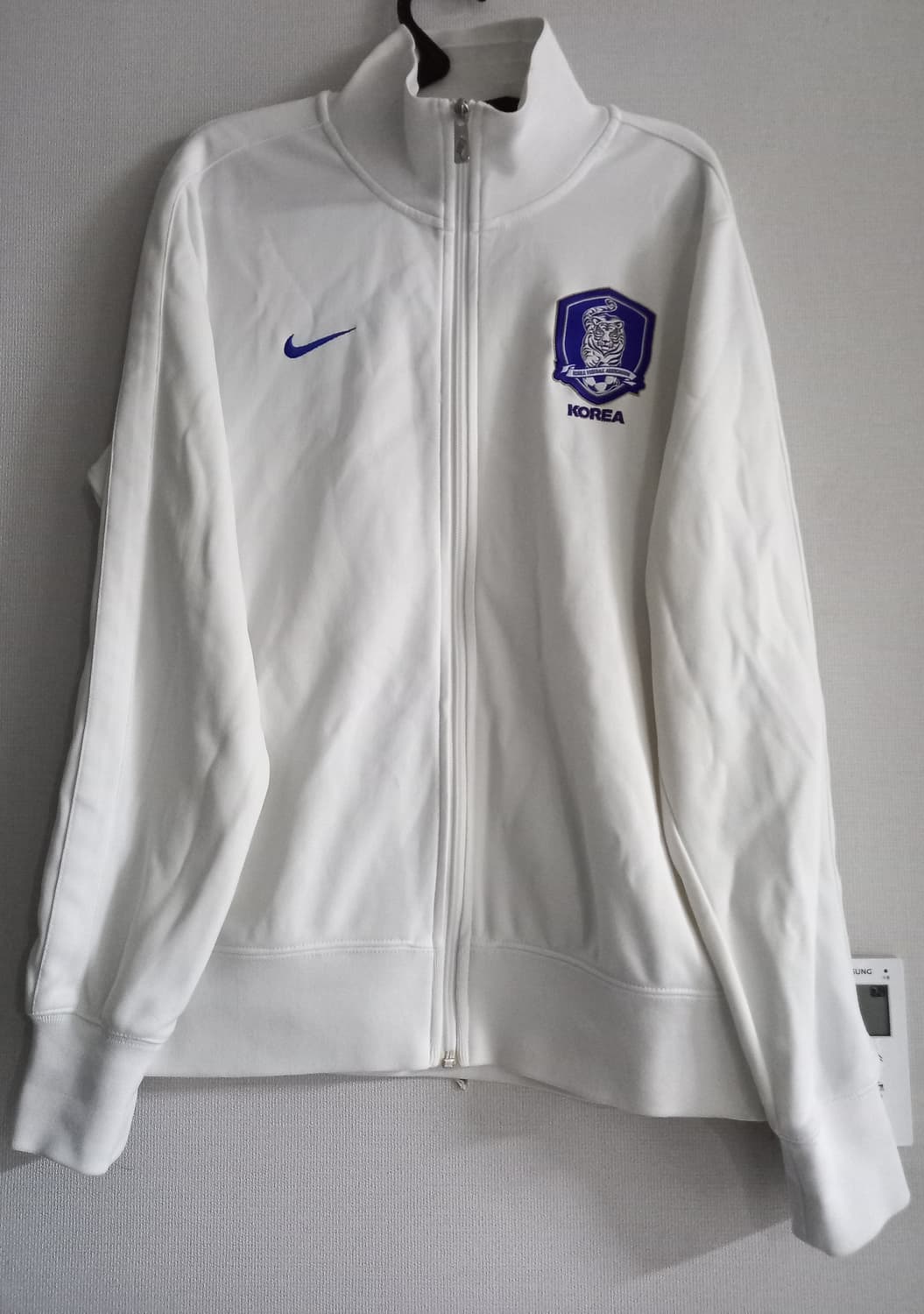 나이키 코리아 KOREA 국대 화이트 트랙탑 저지 져지집업 100/L 상품이미지1