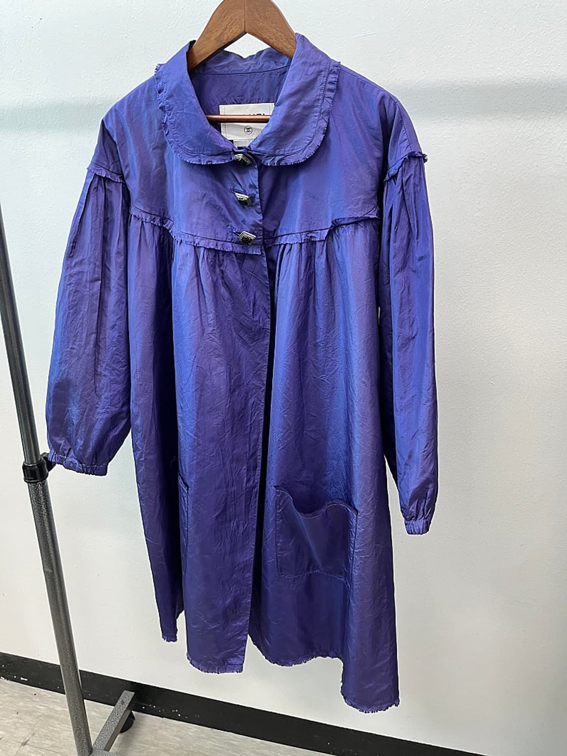 여) 샤넬 실크 카라롱자켓 상품이미지1