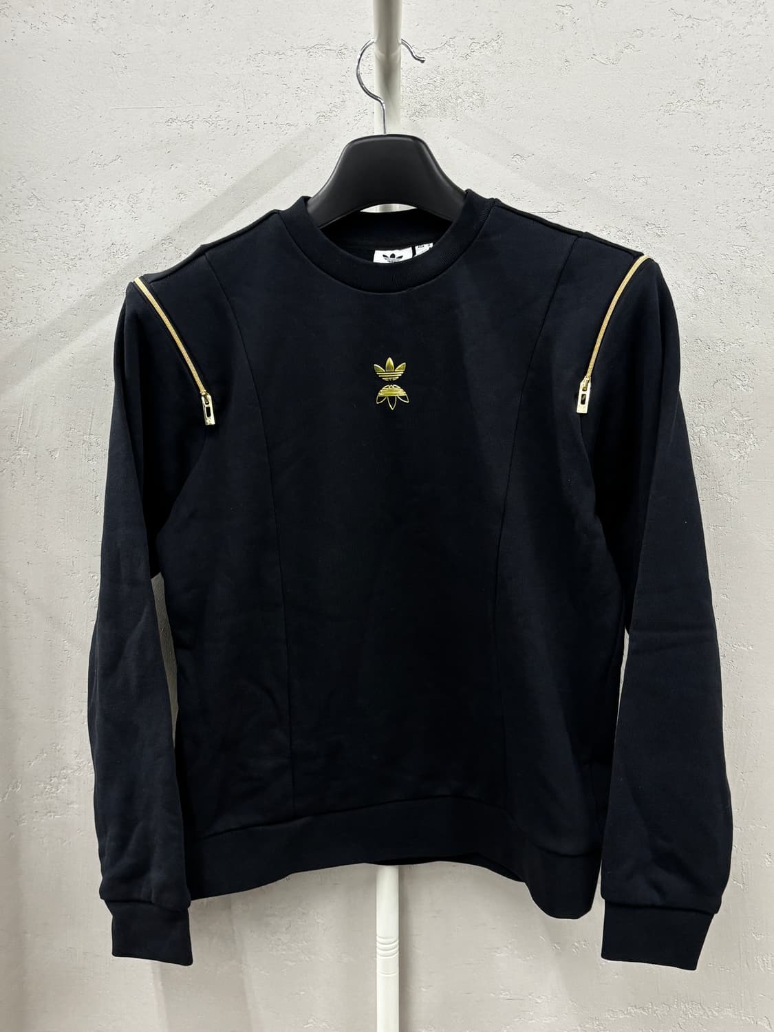 아디다스 오리지널 여성 크루 숄더 긴팔티셔츠 XS 상품이미지2