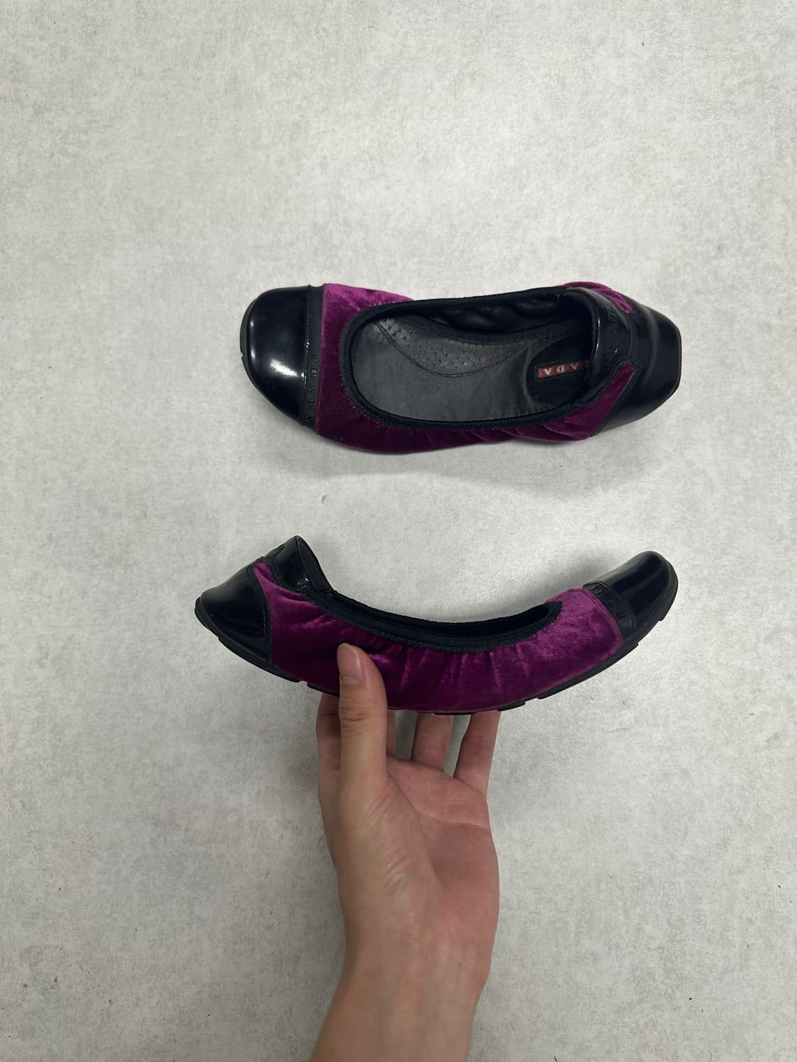 프라다 스포츠 발레 플랫슈즈 상품이미지8