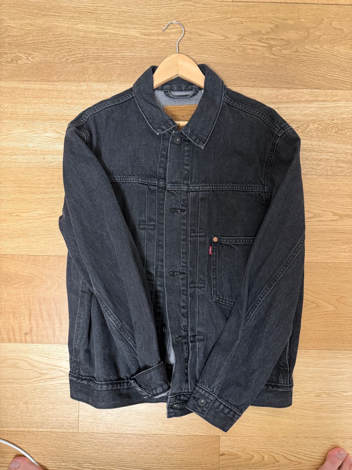 리바이스 흑청자켓 상품이미지1