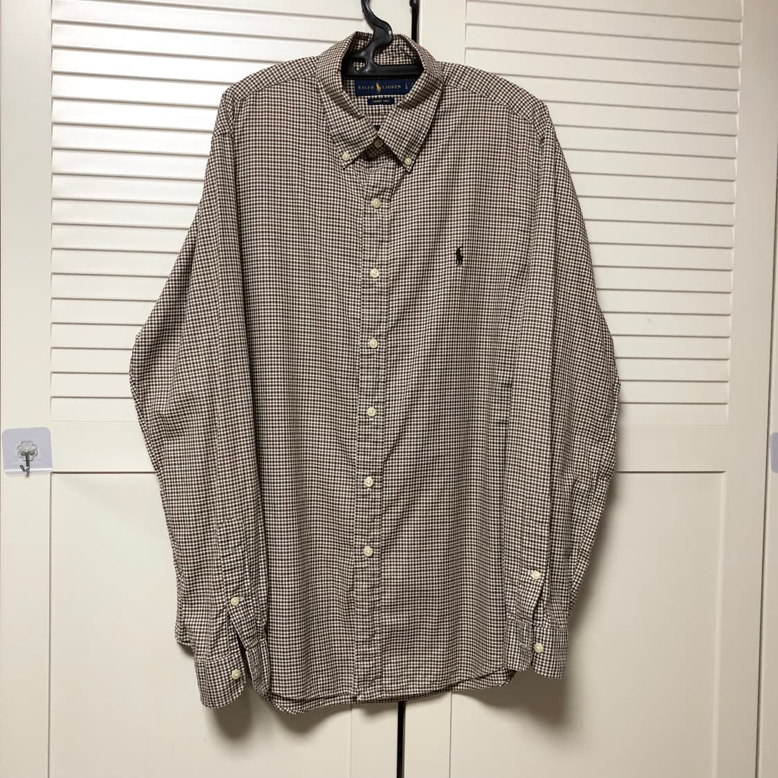 폴로 랄프로렌 셔츠 상태최상 남성용 브라운 상품이미지2