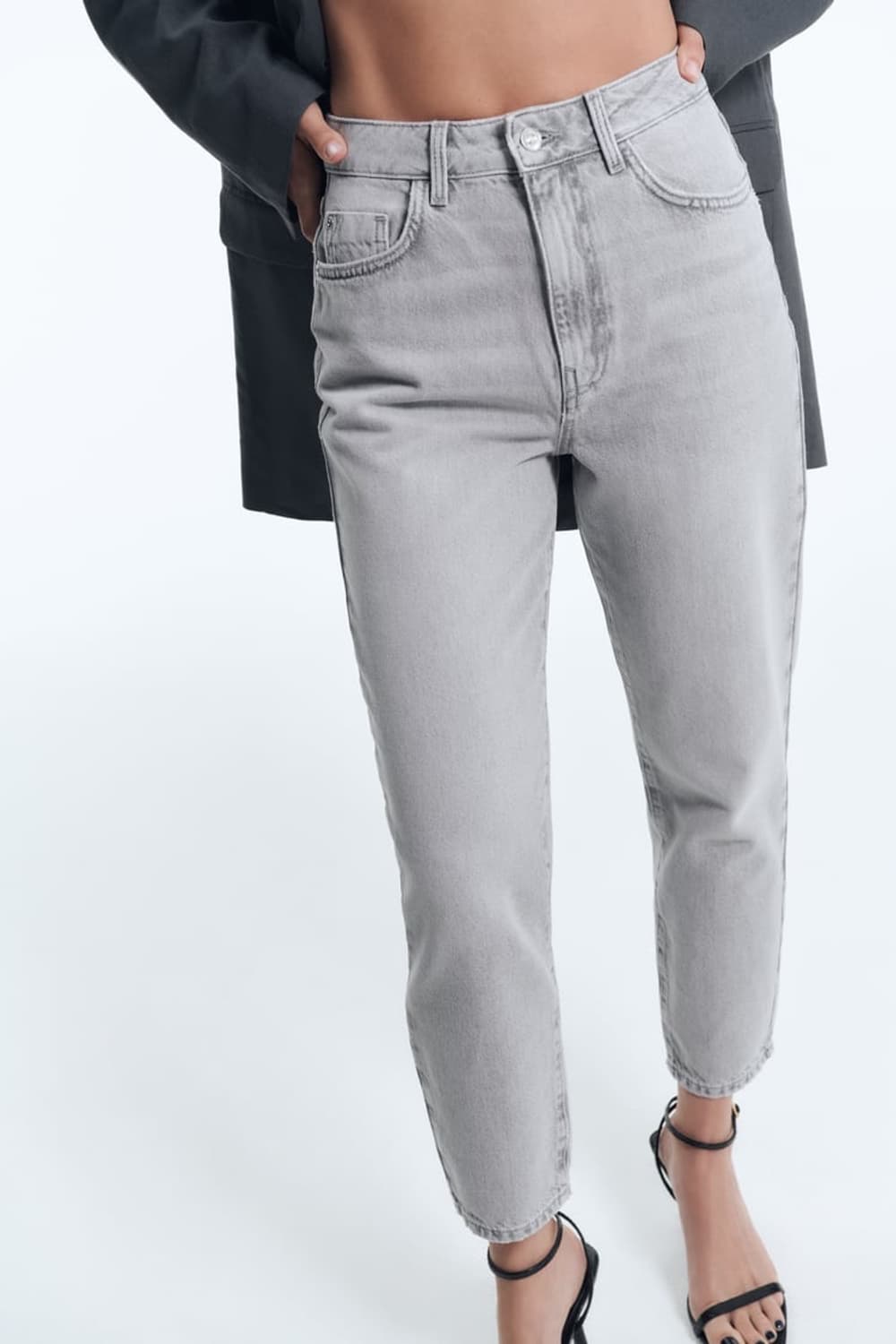 ZARA 자라 그레이 데님 상품이미지3