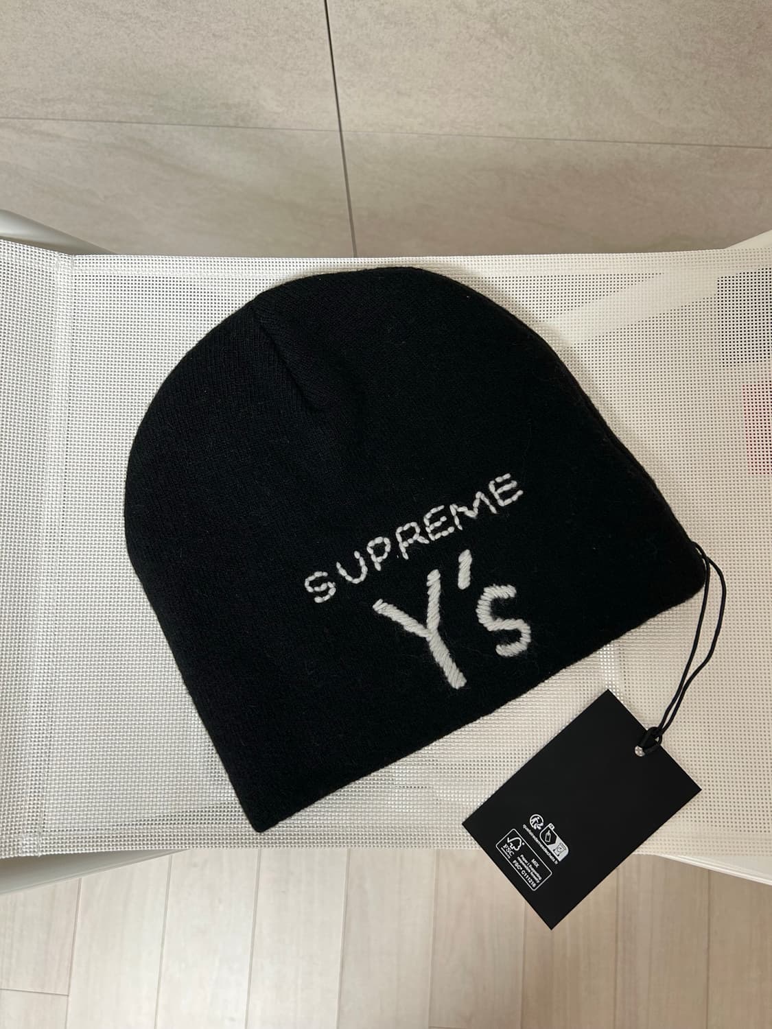 (OS) 슈프림xY’s 바이 요지야마모토 스컬 비니 상품이미지4