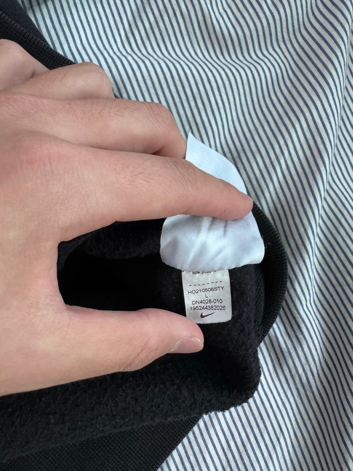 (SS급) 나이키 x 스투시 NRG RA 워시드 풀오버 후드 블랙 상품이미지8