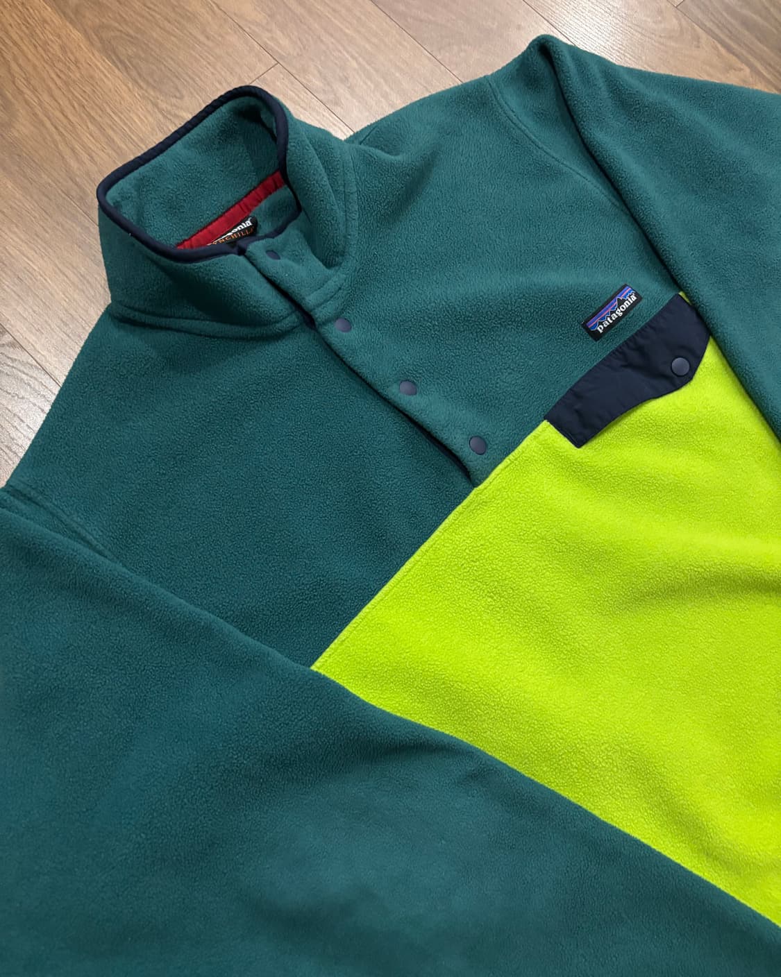 파타고니아 신칠라 그린/형광그린 M사이즈 상품이미지3