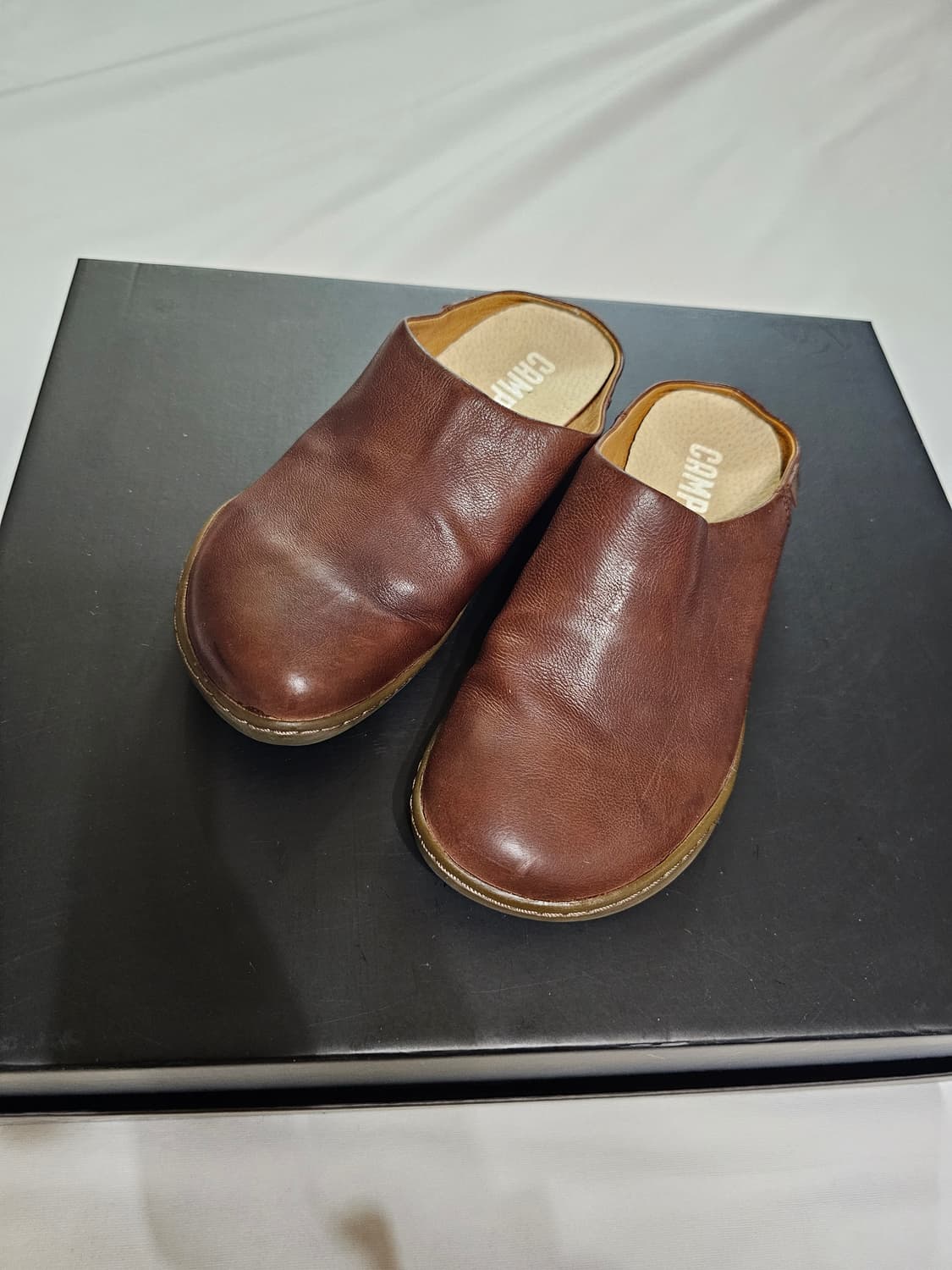 [36,225-230] CAMPER 캠퍼 페우 클로그 빈티지 슬리퍼 뮬 상품이미지1