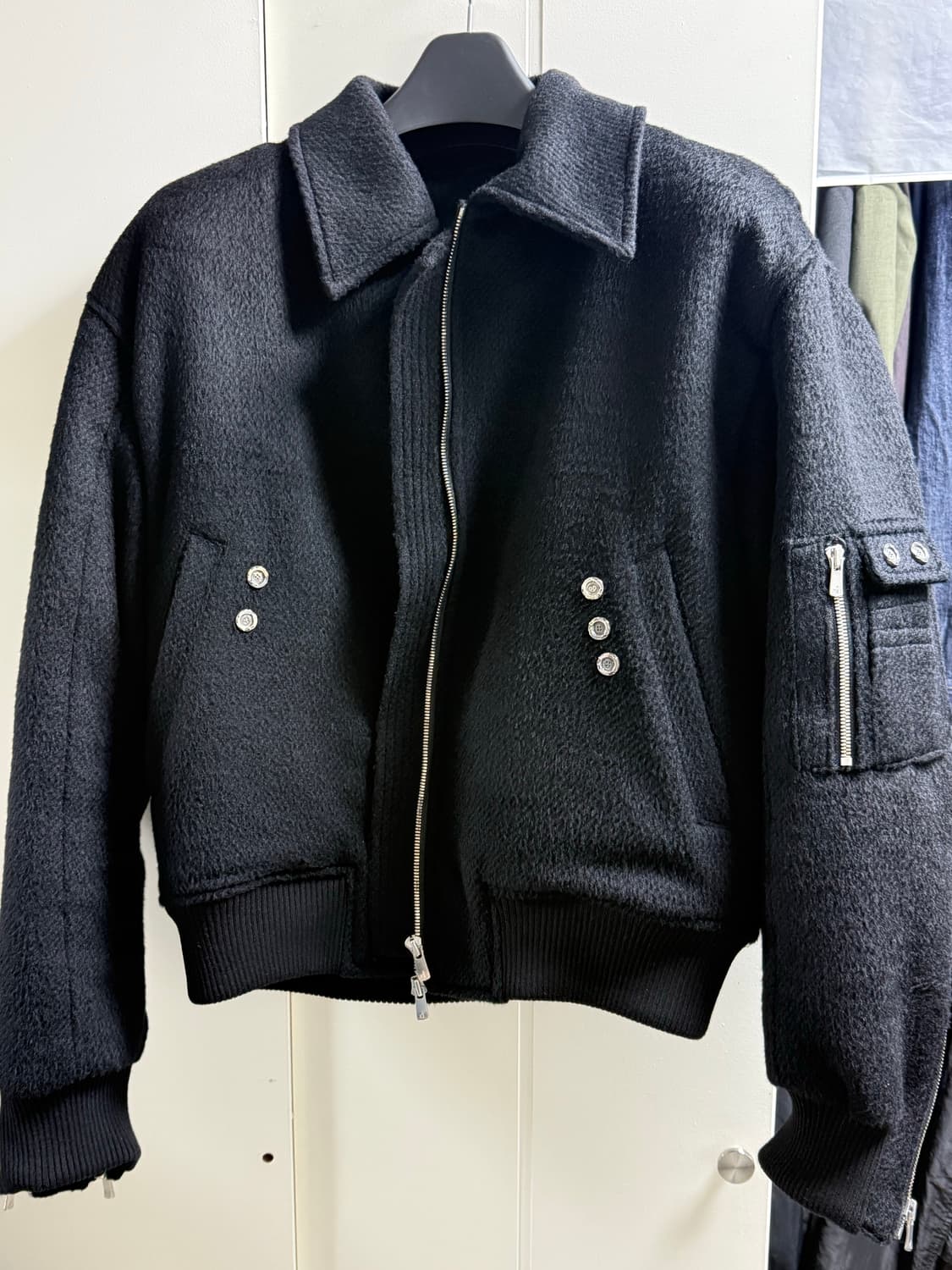 포그서비스 a2 wool bomber 상품이미지1