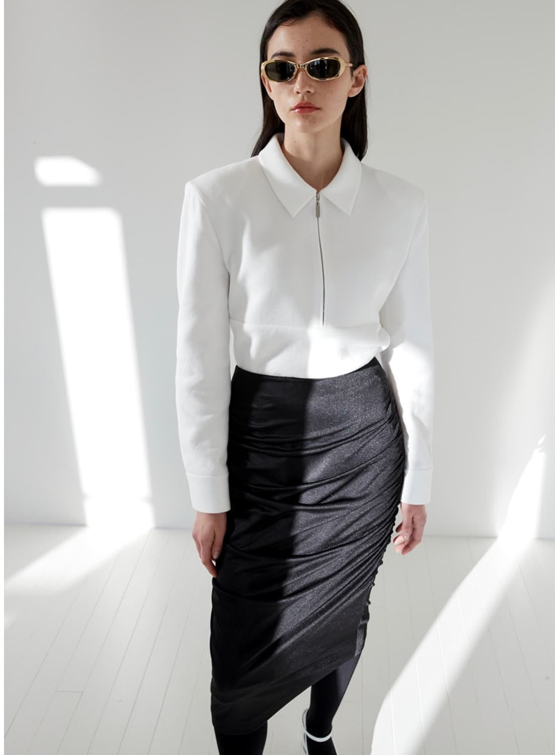 새상품) DRAGONBLUES  드래곤블루스 클래식 DB 피케 집업탑 상품이미지10