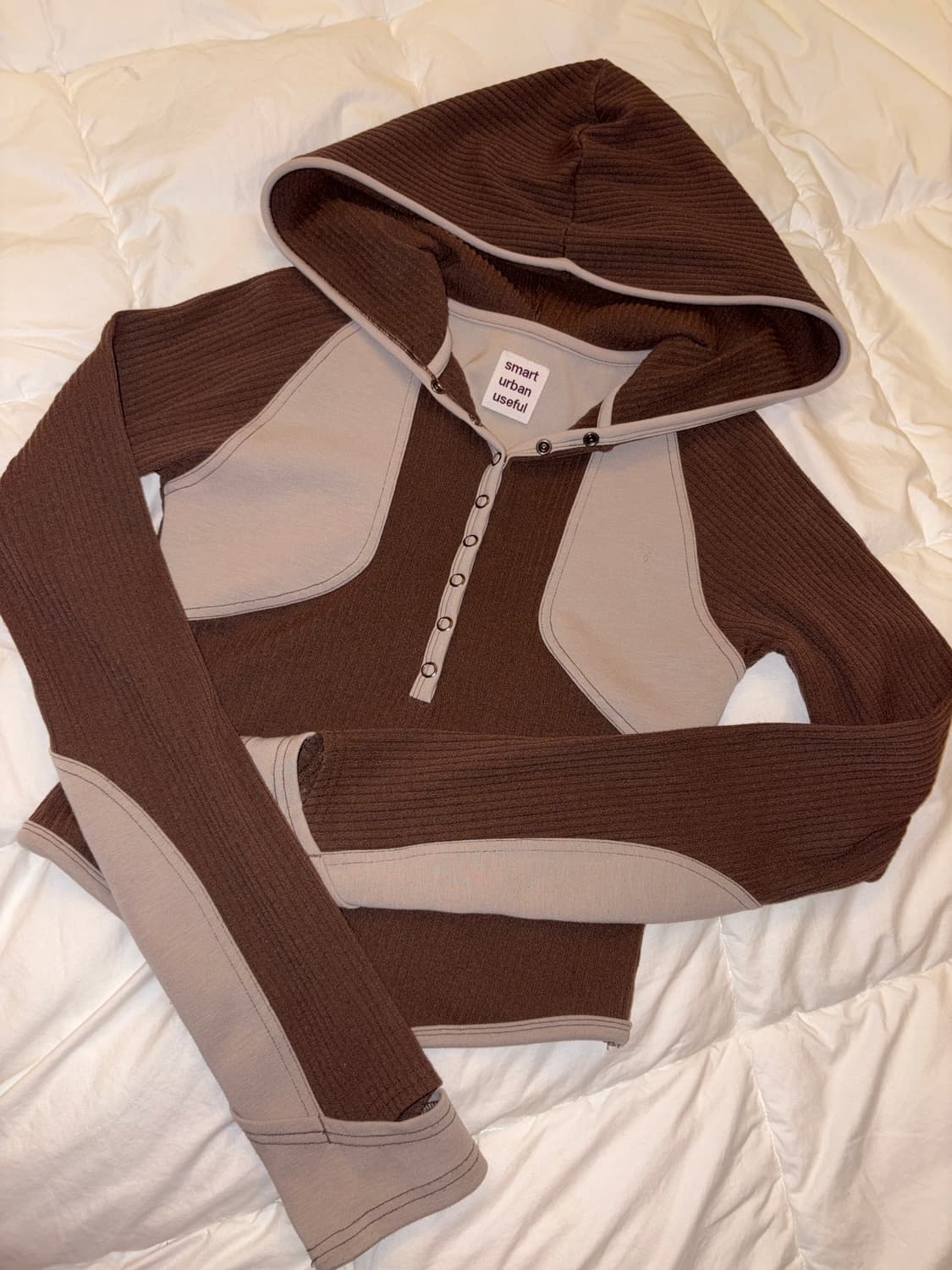 스마트어반유즈풀 후드 탑 상품이미지1