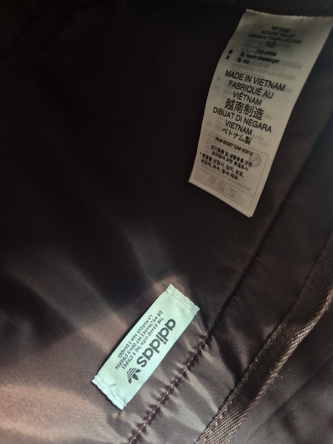 아디다스 메신저 코듀로이 크로스백 IQ3519 상품이미지5