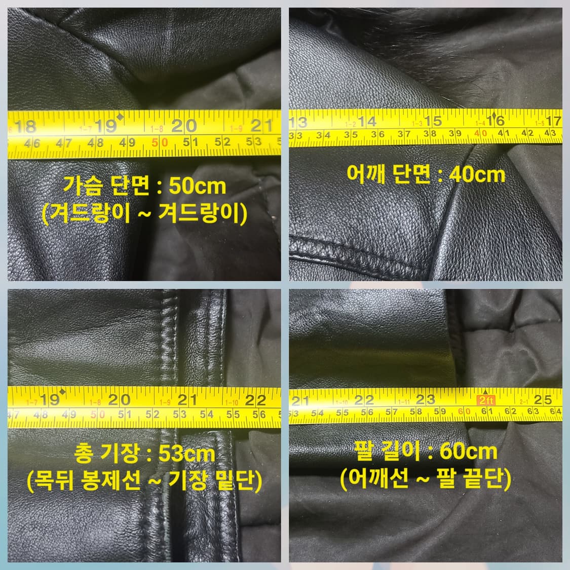 이탈리아 솔로프라 양가죽 + 리얼 폭스퍼 라이더 자켓 누빔 77 상품이미지10