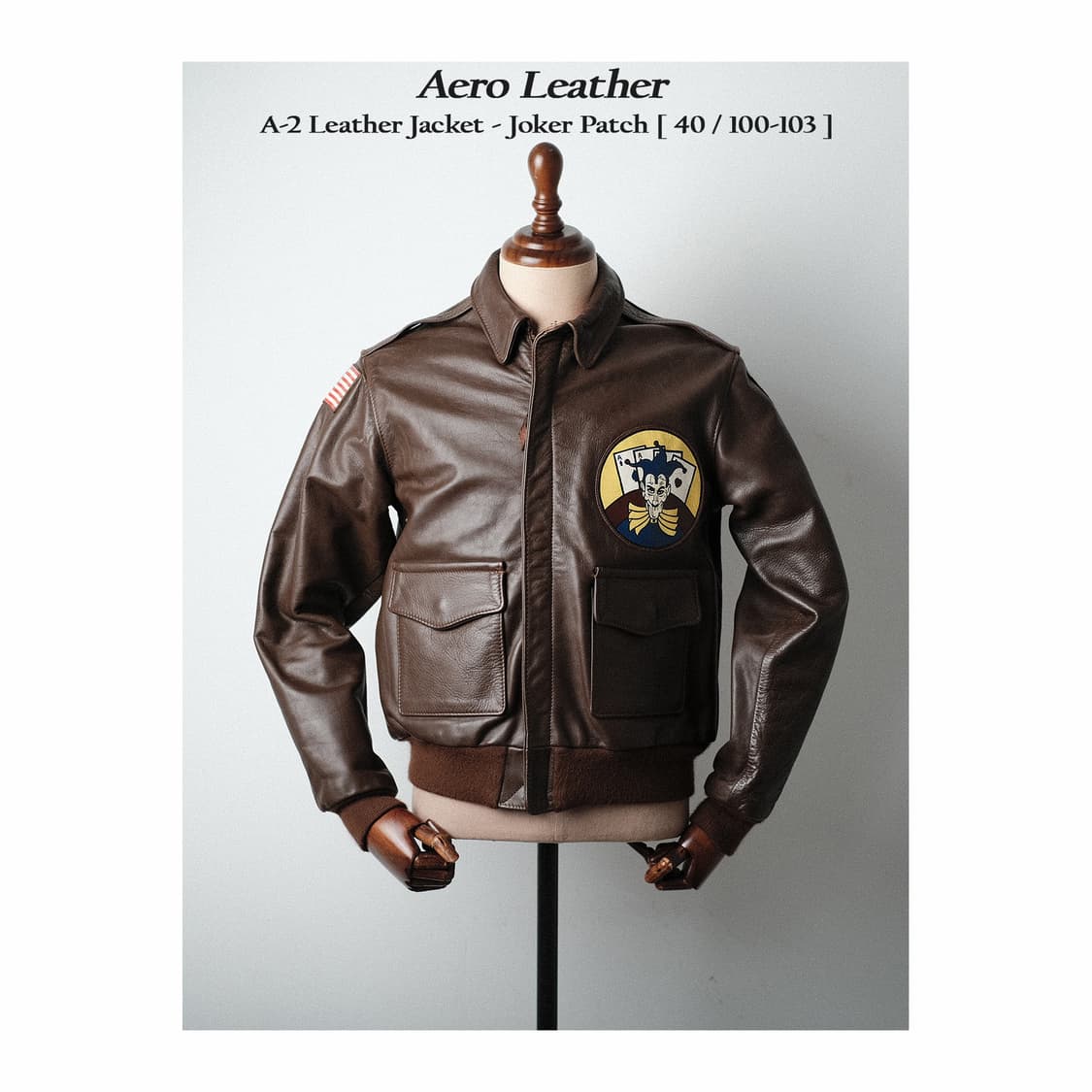 Aero Leather A2 가죽 자켓 에어로레더 40사이즈 상품이미지1