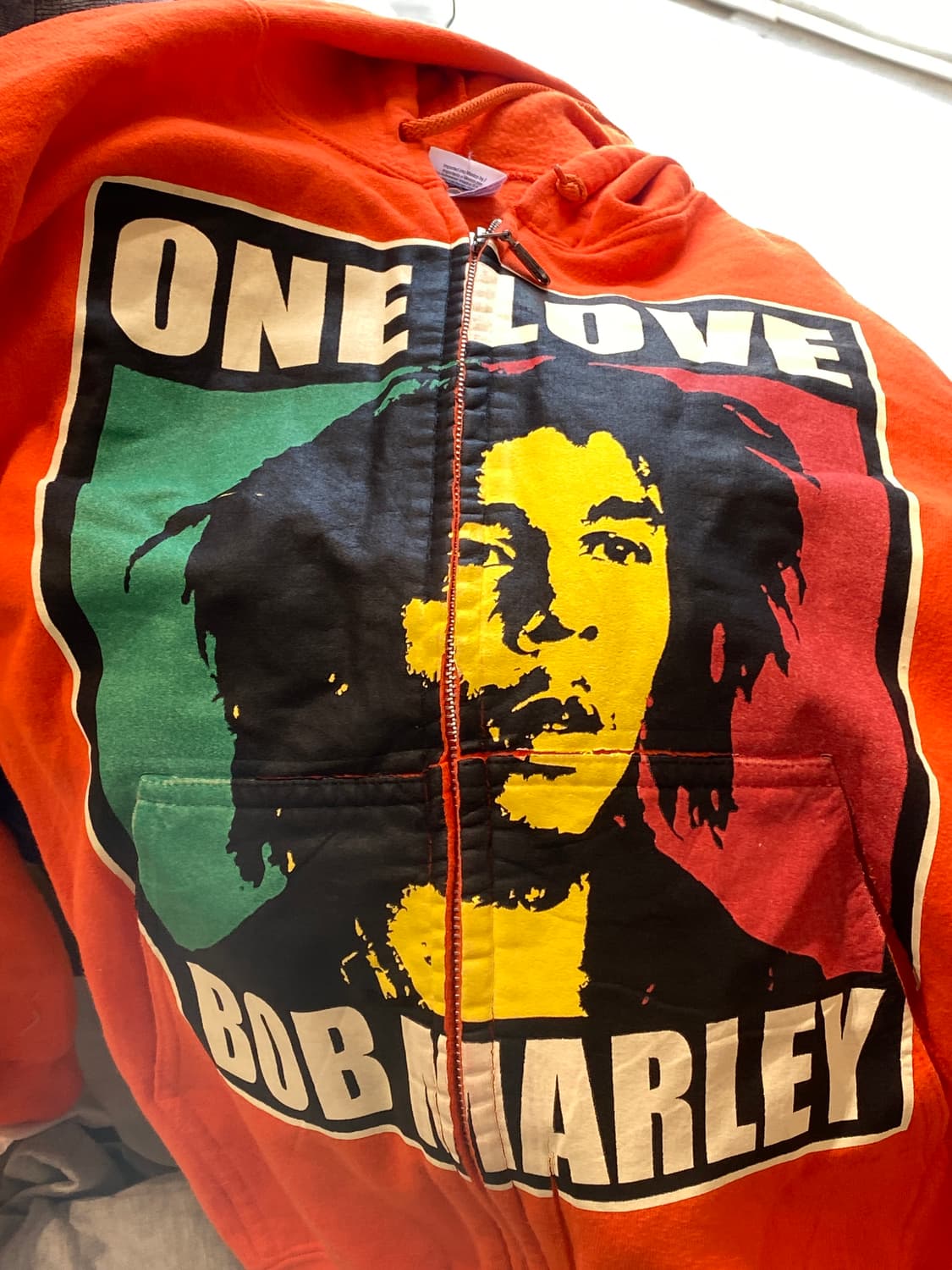 밥말리 one love Bob Marley 집업 상품이미지2