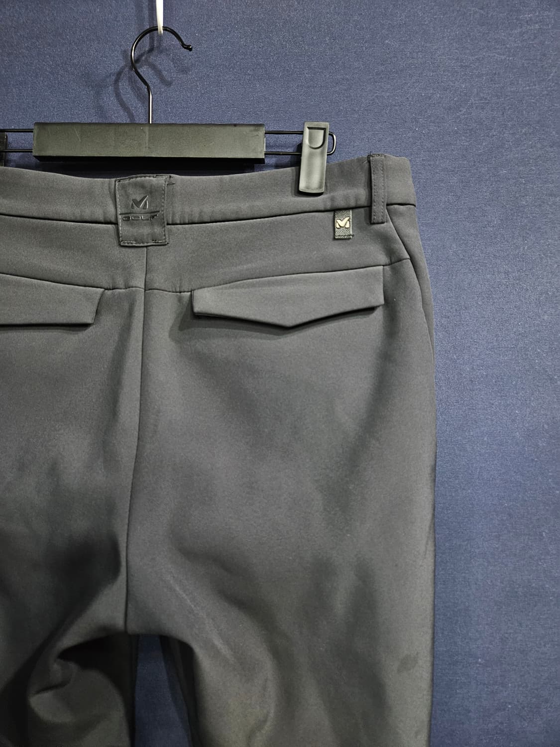 밀레골프 차콜 남성 슬림핏 허리 32 골프 기모팬츠  상품이미지8