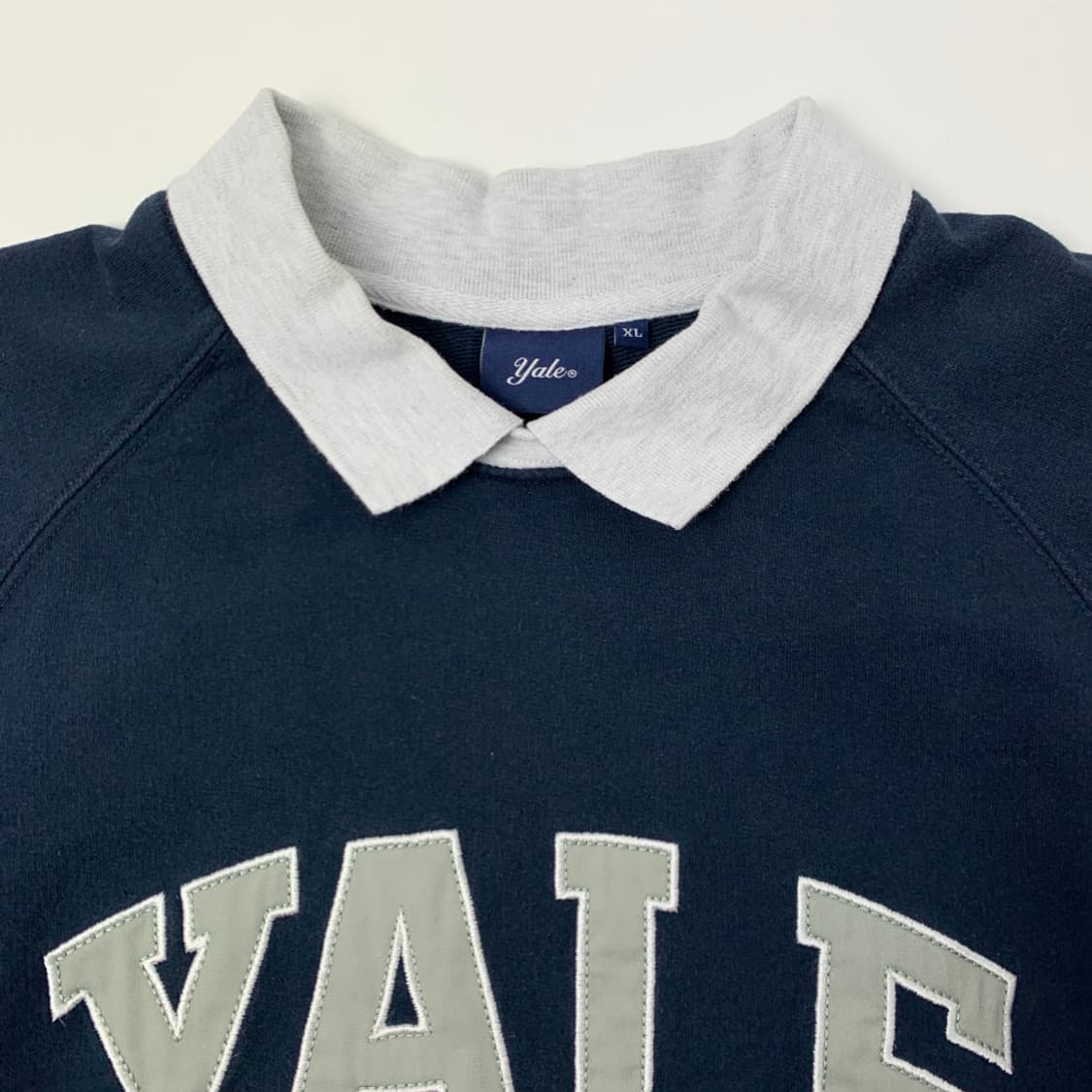 [XL/정품] yale 예일 네이비 반팔 티셔츠 상품이미지3