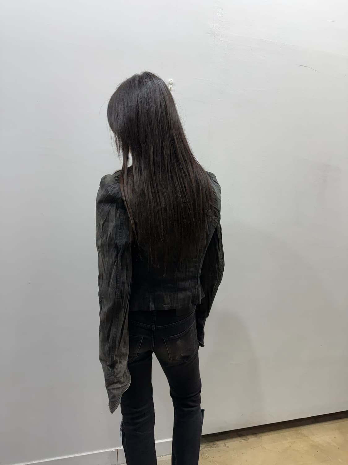 락시크 무드 피그먼트 투웨이 집업 자켓 상품이미지8