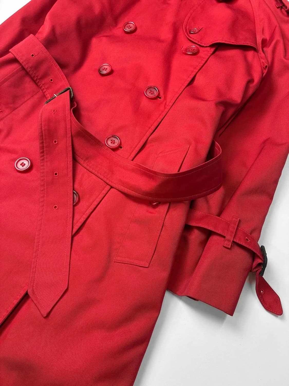 버버리 90s 개버딘 오리지널 2중 롱 트렌치 코트 PN5420 상품이미지3