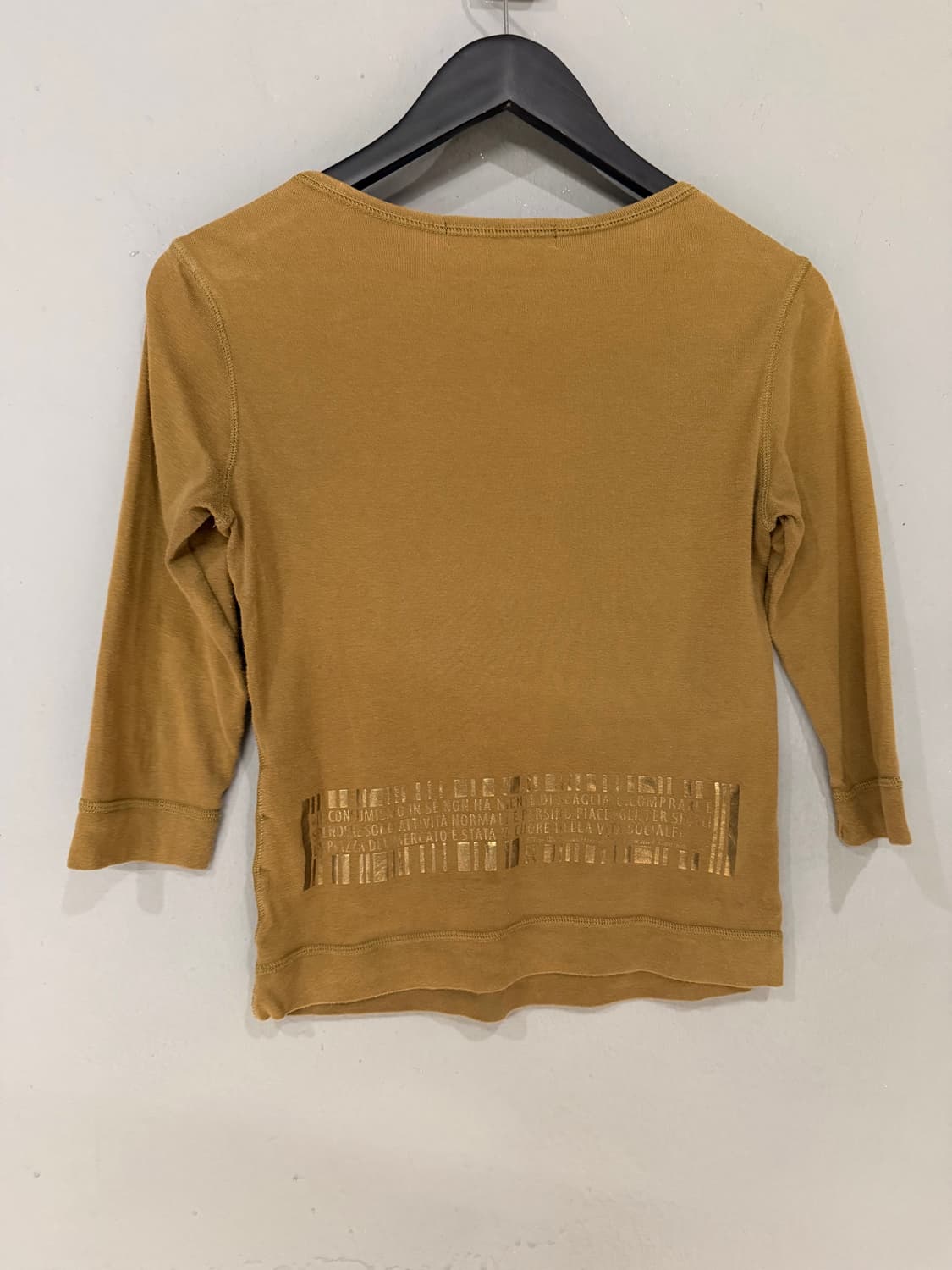 Barcode printing stitch detail top  상품이미지8