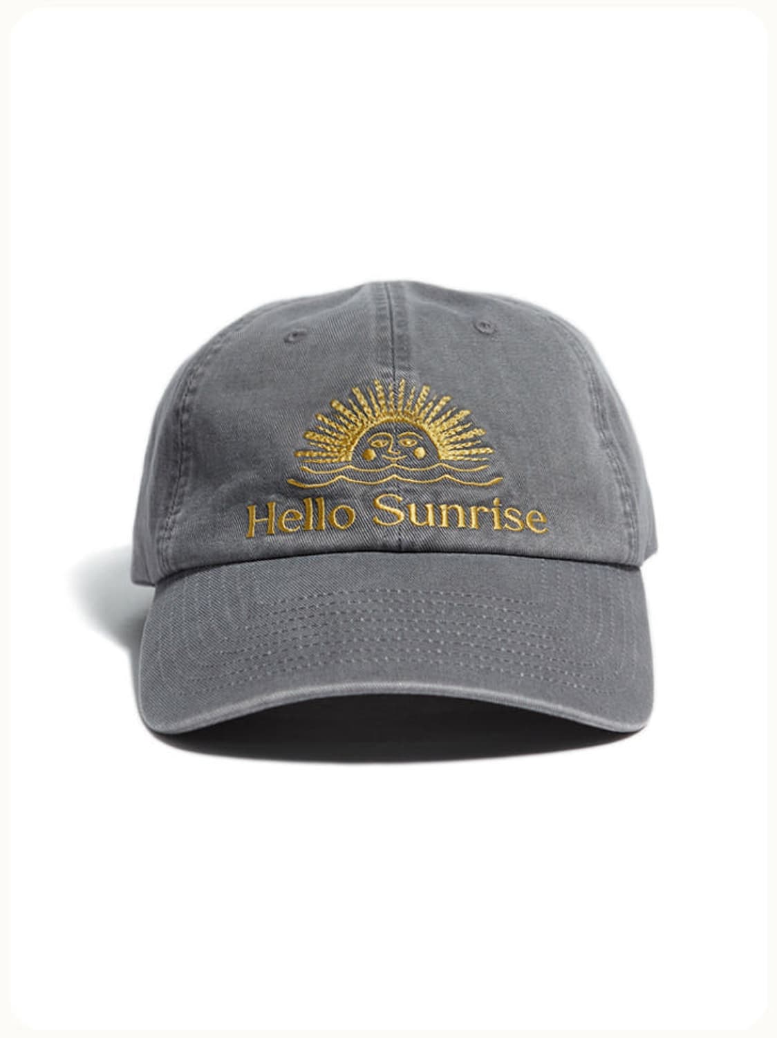 헬로선라이즈 Washed OG Logo Ball Cap (Grey)  상품이미지1