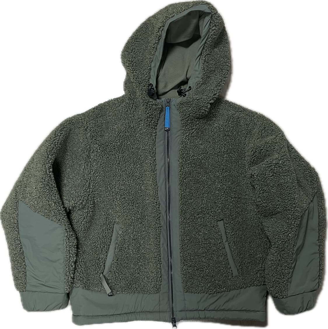 Covernat 예티 플리스 웜업 자켓 올리브 상품이미지1