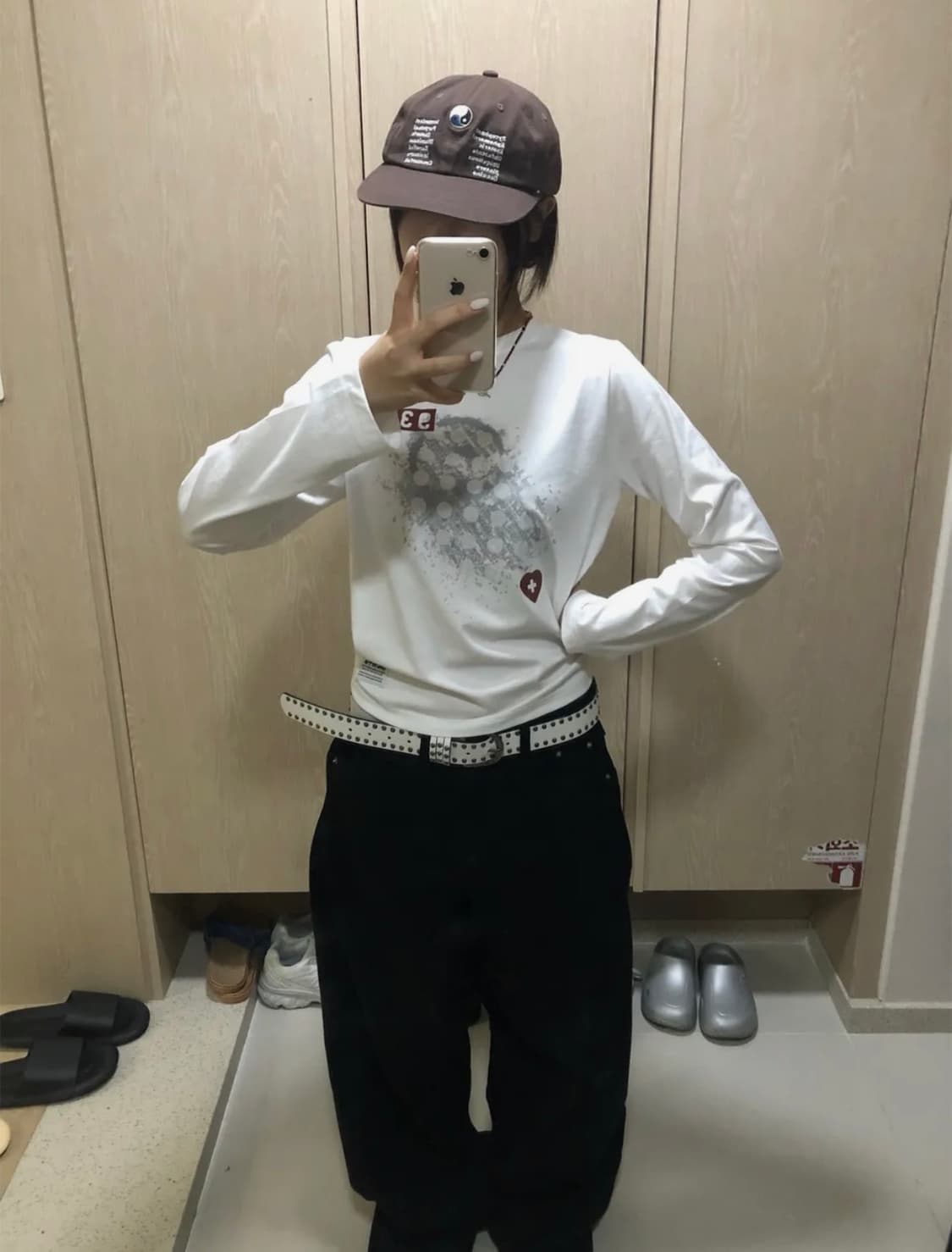 쏘비 세미크롭 Hos93 긴팔티 상품이미지2